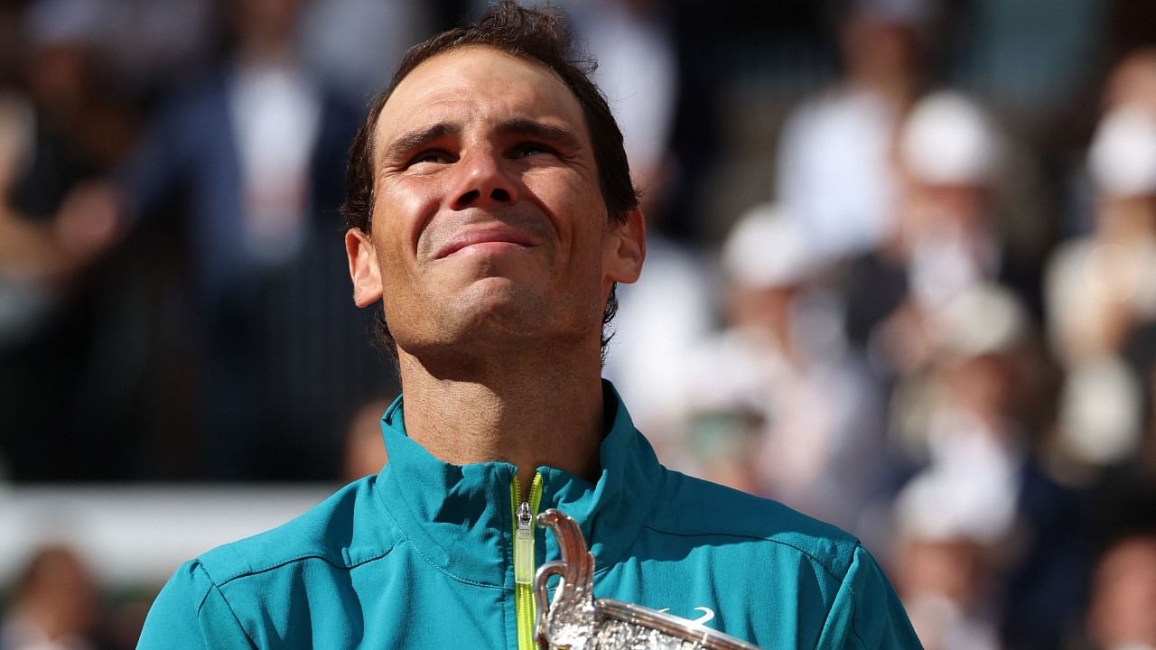 Nadal's two-hour 18-minute romp on Sunday took his record at the tournament to 112 wins against just three losses. Credit: AFP Photo