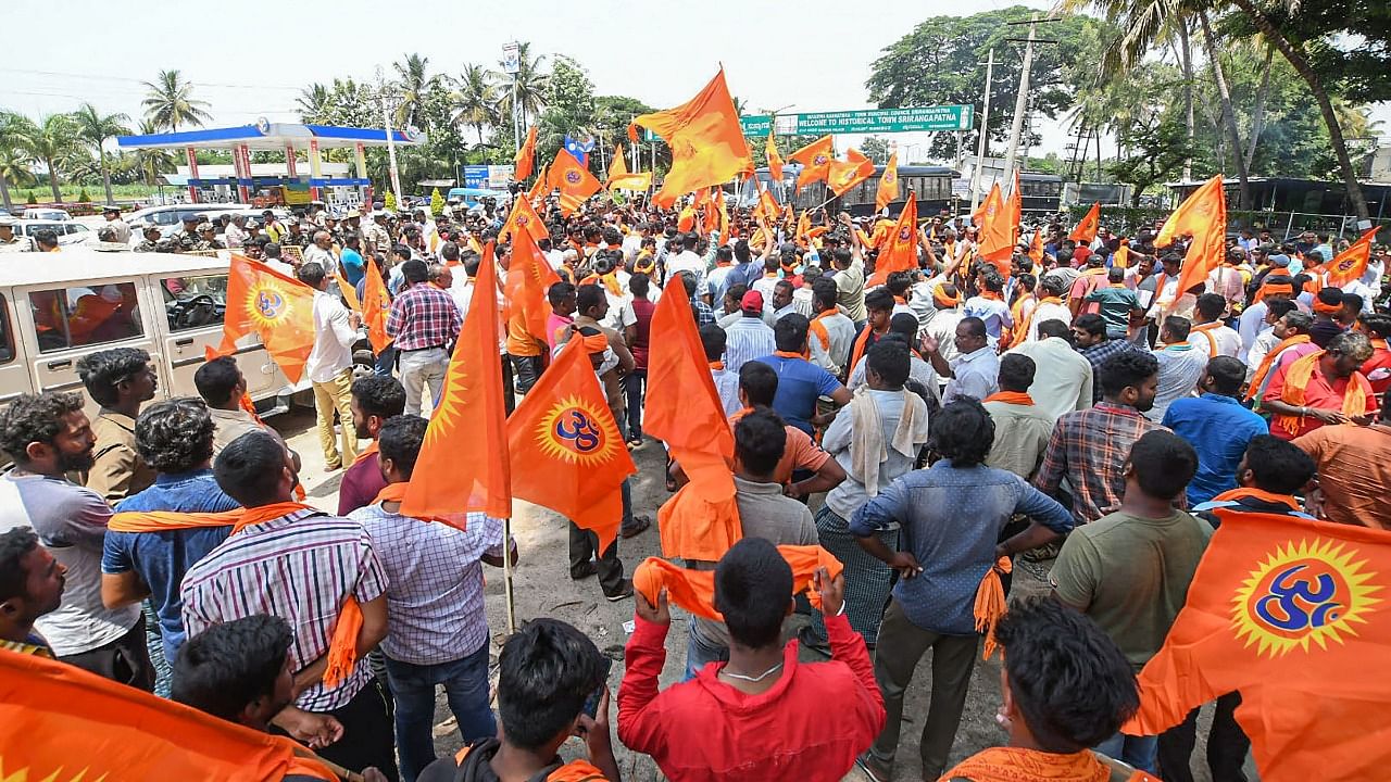 Whatever Indians were doing to resist their country's steady march towards becoming a Hindu Rashtra was not enough. Credit: PTI Photo