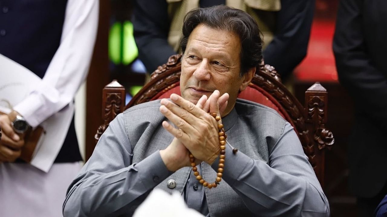 Former Pakistan prime minister Imran Khan. Credit: IANS Photo