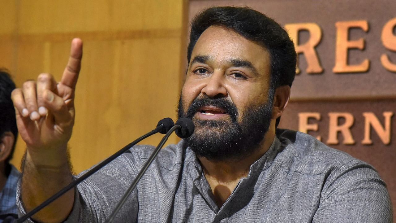 Actor Mohanlal. Credit: PTI File Photo