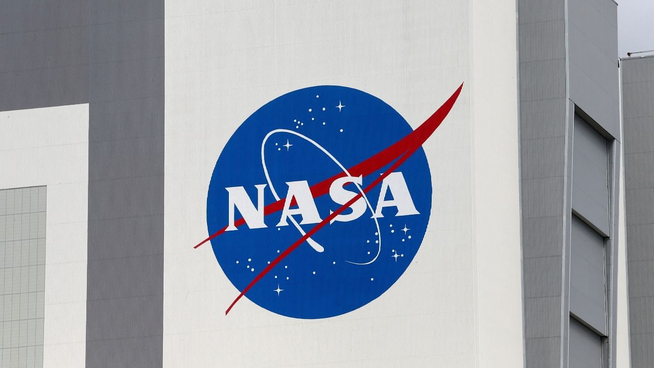The NASA logo is seen at Kennedy Space Center in Cape Canaveral. Credit: Reuters Photo