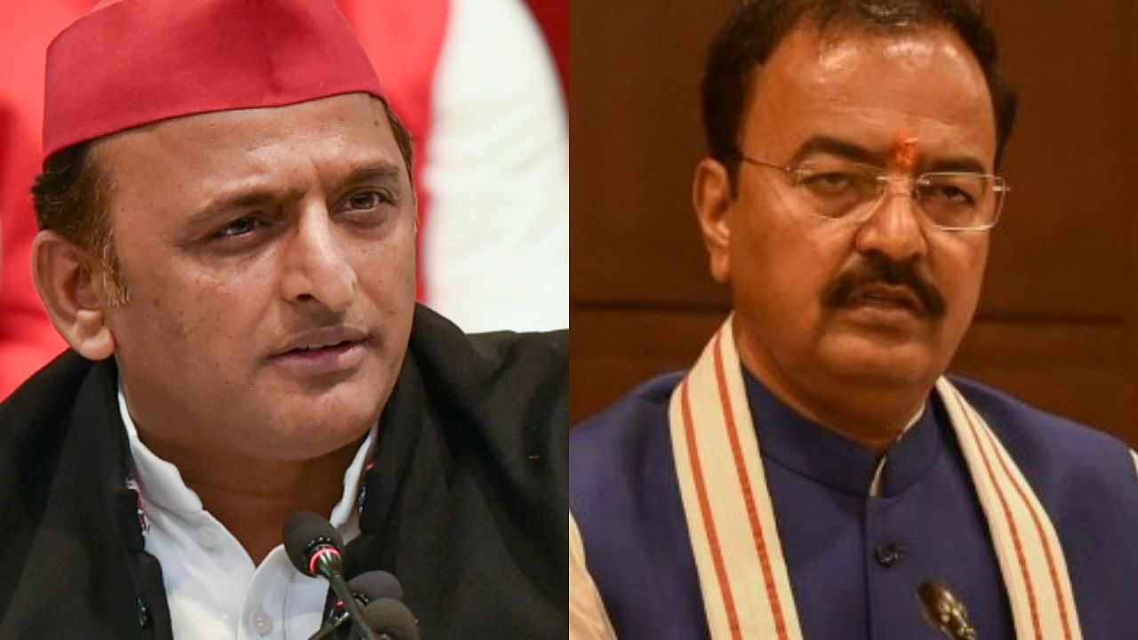 <div class="paragraphs"><p>Samajwadi Party President Akhilesh Yadav and Uttar Pradesh Deputy Chief Minister Keshav Prasad Maurya. </p></div>