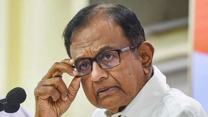 Senior Congress leader P Chidambaram. Credit: PTI Photo