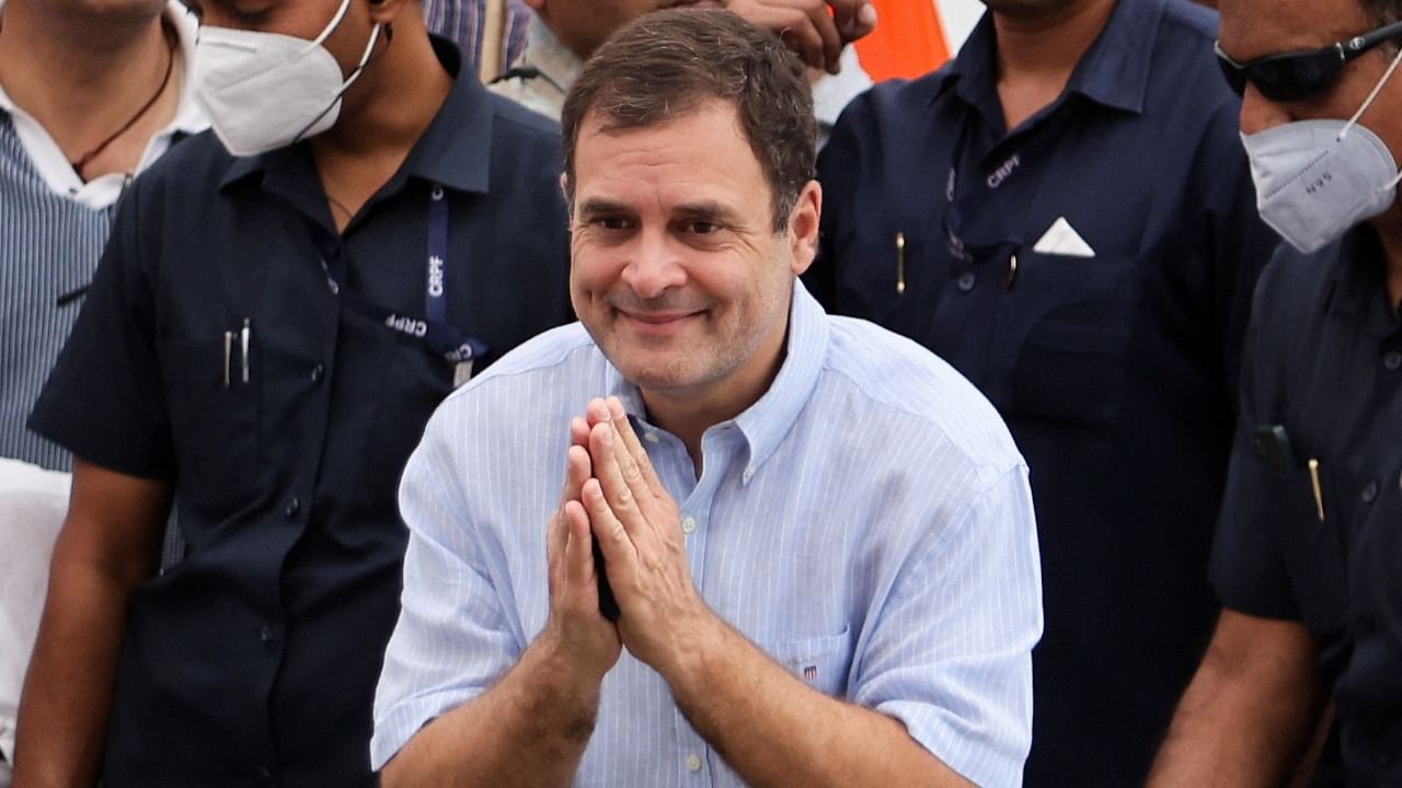 Congress leader Rahul Gandhi. Credit: Reuters Photo