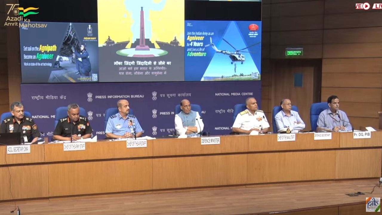 Screengrab of press briefing. Credit: YouTube/ PIB India