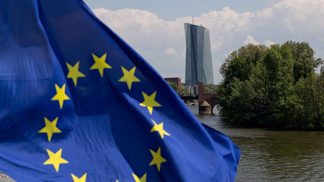 The ECB drew a line under years of ultra-loose monetary policy at last week's meeting, calling an end to its massive bond-buying stimulus programme at the beginning of July. Credit: AFP Photo