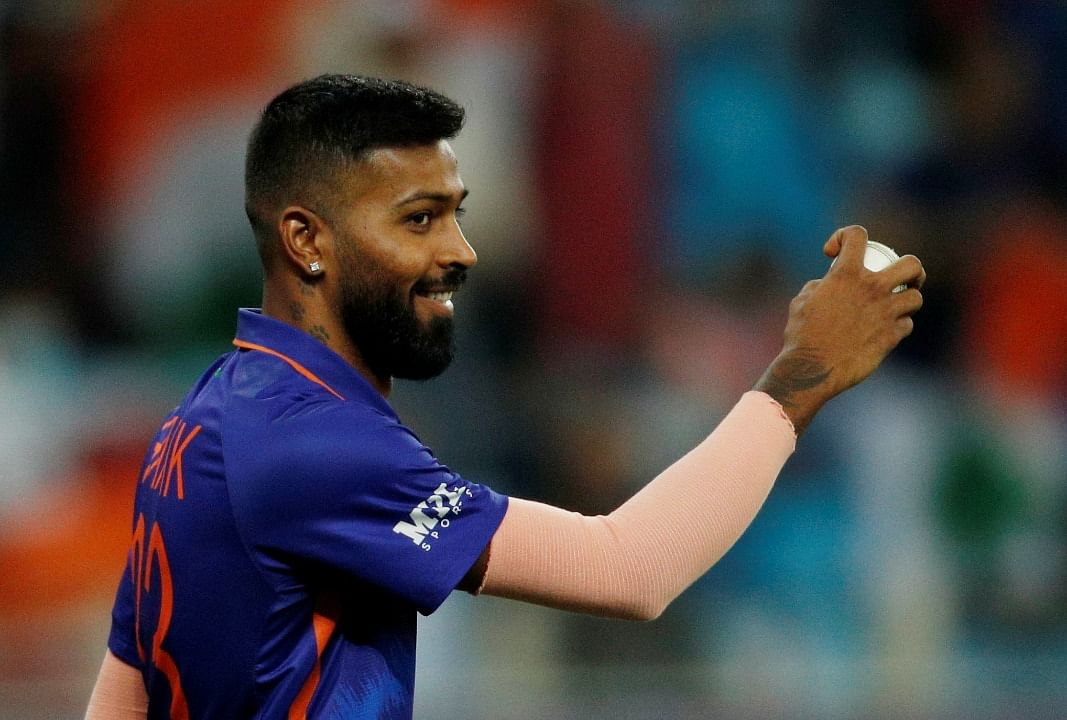 Indian all rounder Hardik Pandya. Credit: Reuters Photo