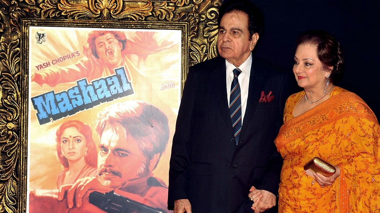 Saira Banu and Dilip Kumar got married in 1966. Credit: AFP Photo