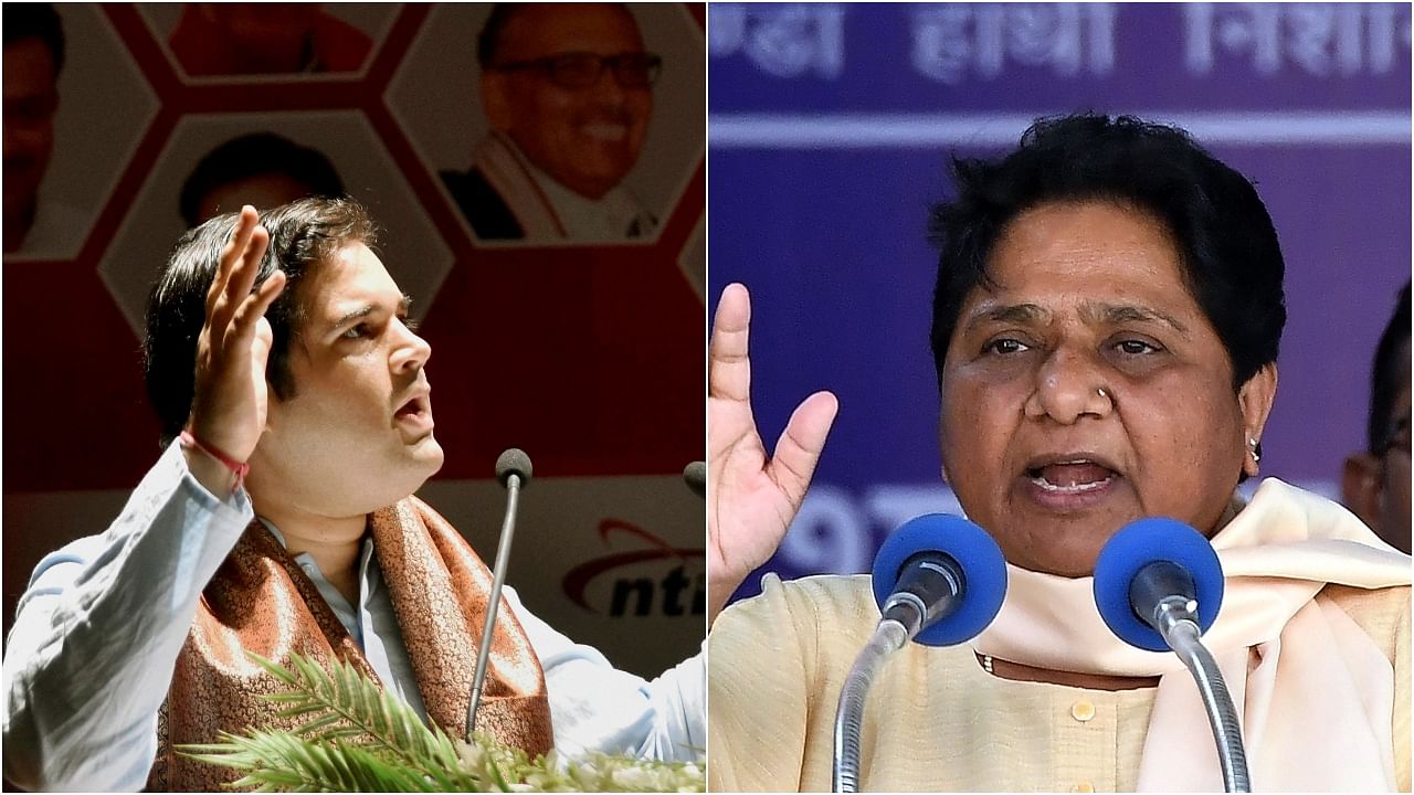 Varun Gandhi and Mayawati. Credit: PTI Photos