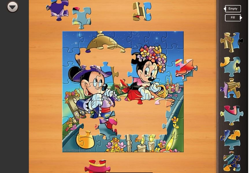 Jigsaw Puzzle is developed by MobilityWare+ . Credit: Apple