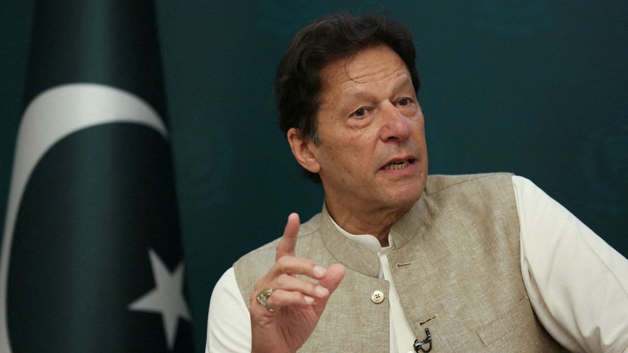 Pakistan’s ousted Prime Minister Imran Khan. Credit: Reuters Photo 