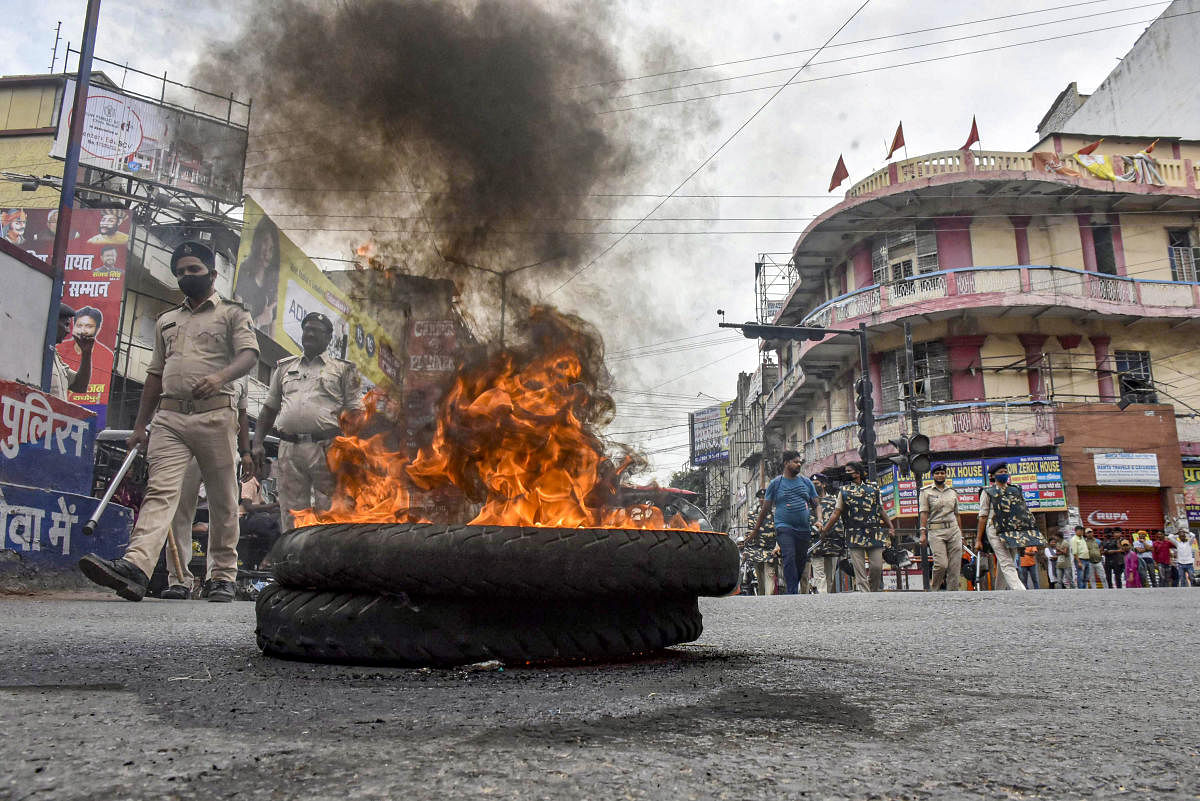 The scenes of violent protests from across a dozen states are unsettling but unsurprising. Credit: PTI Photo