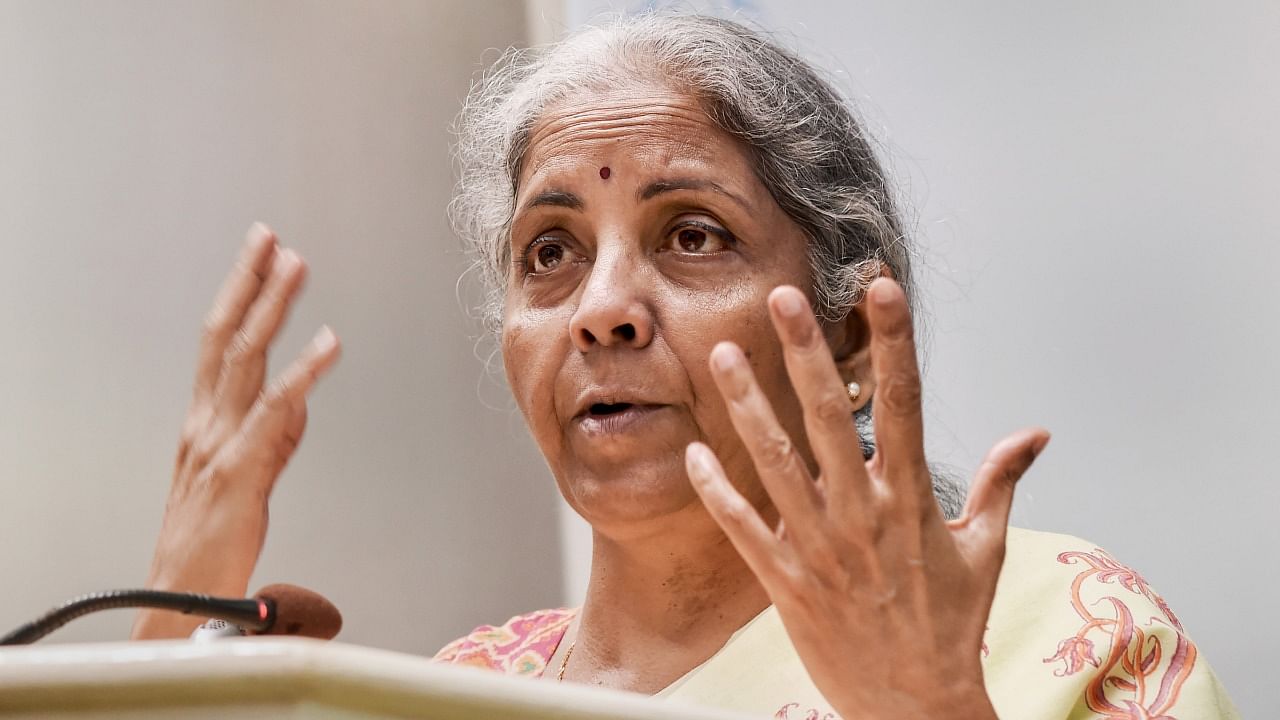 Finance Minister Nirmala Sitharaman. Credit: PTI Photo