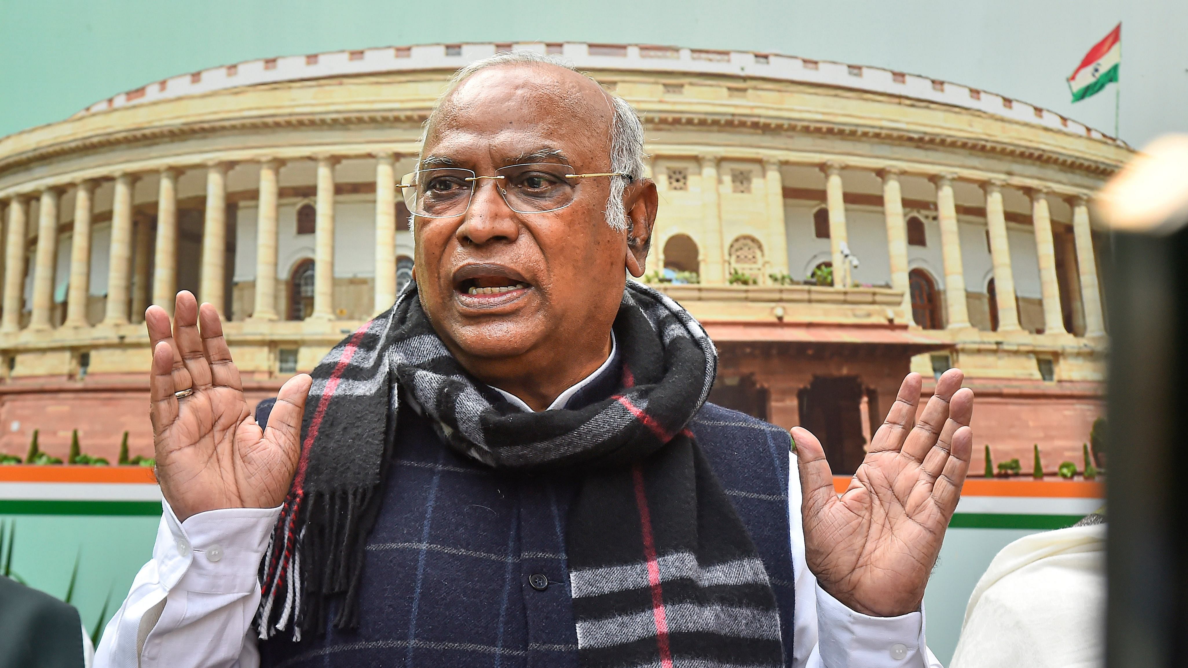 Mallikarjun Kharge. Credit: PTI Photo