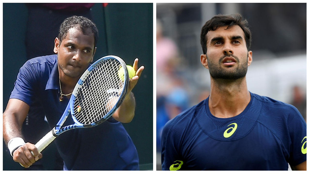 Ramkumar Ramanathan and Yuki Bhambri. Credit: PTI/Reuters Photo