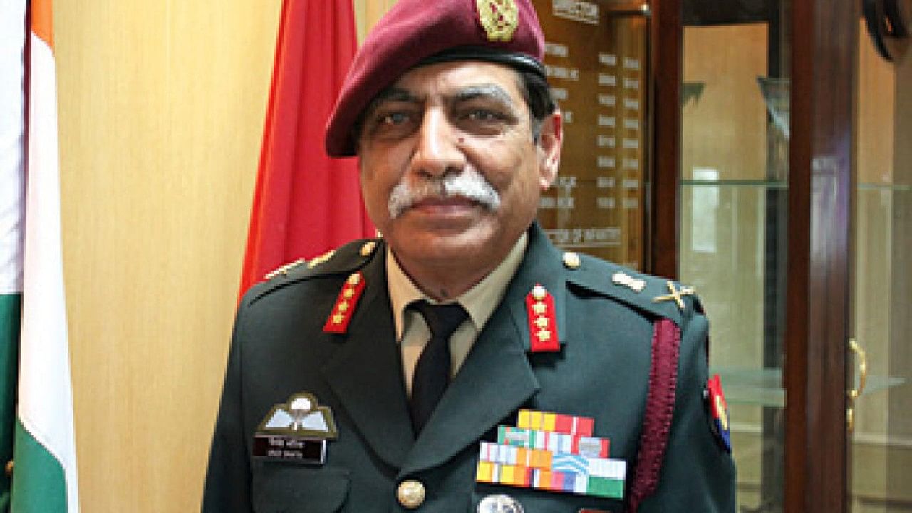 Lt Gen Vinod Bhatia (retd), a former Director General of Military Operations. Credit: Special arrangement