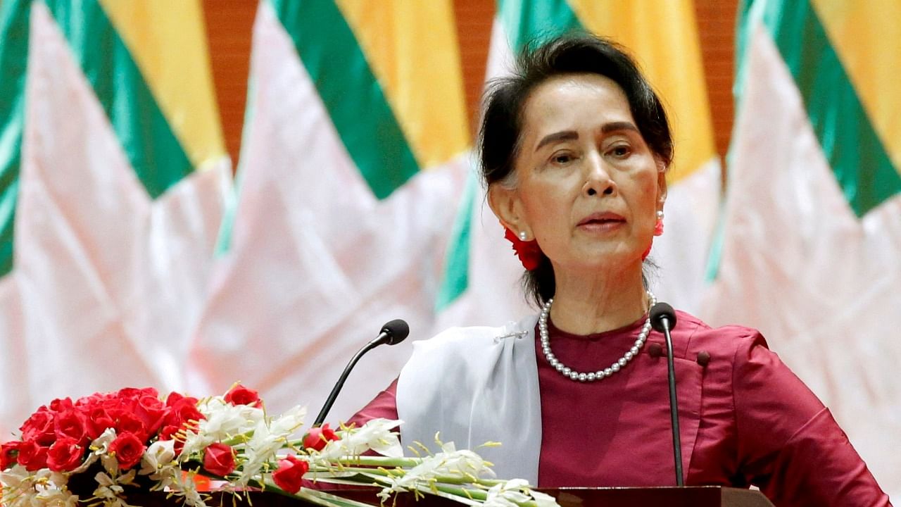 Aung San Suu Kyi. Credit: Reuters File Photo