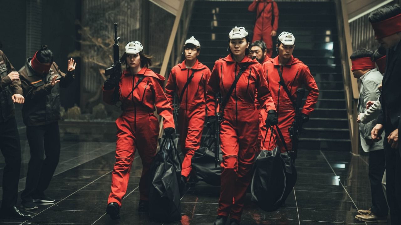 A still from 'Money Heist: Korea - Joint Economic Area'. Credit: IMDb