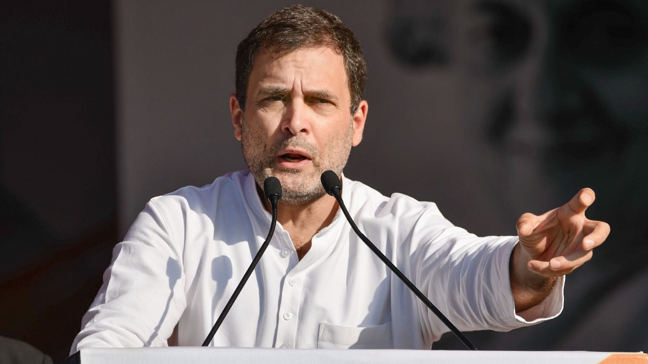 Congress leader Rahul Gandhi. Credit: PTI Photo