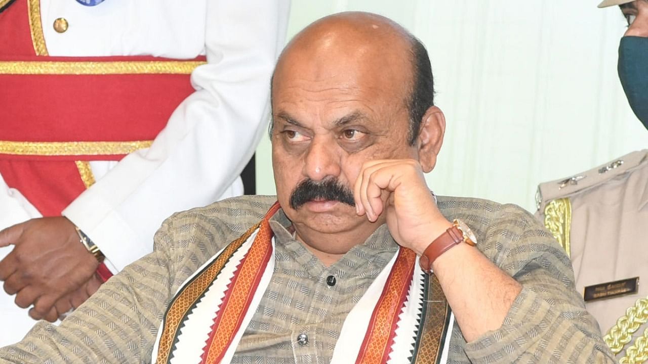 Karnataka CM Basavaraj Bommai. Credit: DH file photo