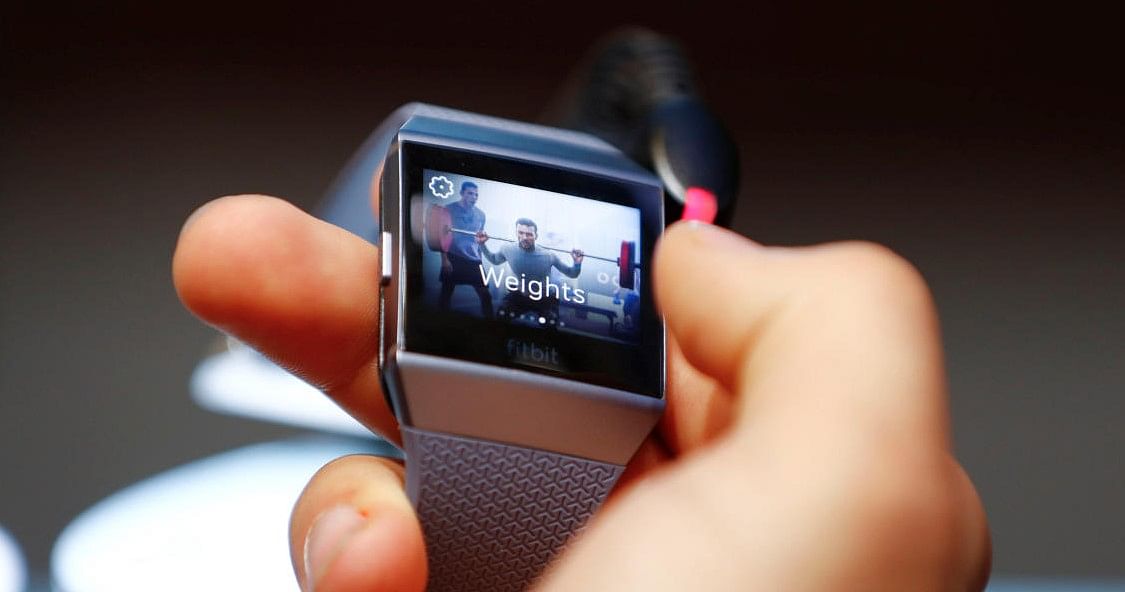 Fitbit smartwatch. Credit: REUTERS FILE PHOTO