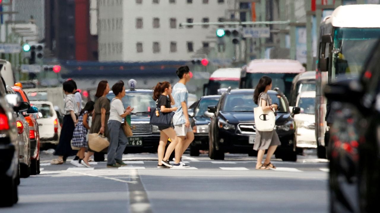 A weather station recorded a temperature of 40.2 degree Celsius (104.36F) on Saturday afternoon, in Isesaki, a city 85 kilometres (53 miles) northwest of Tokyo. Credit: Reuters Photo