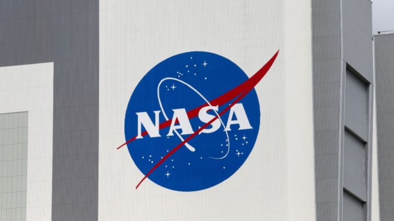 The NASA logo is seen at Kennedy Space Center in Cape Canaveral. Credit: Reuters Photo
