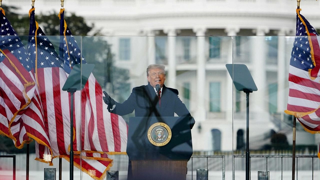 Former US president Donald Trump. Credit: AFP Photo