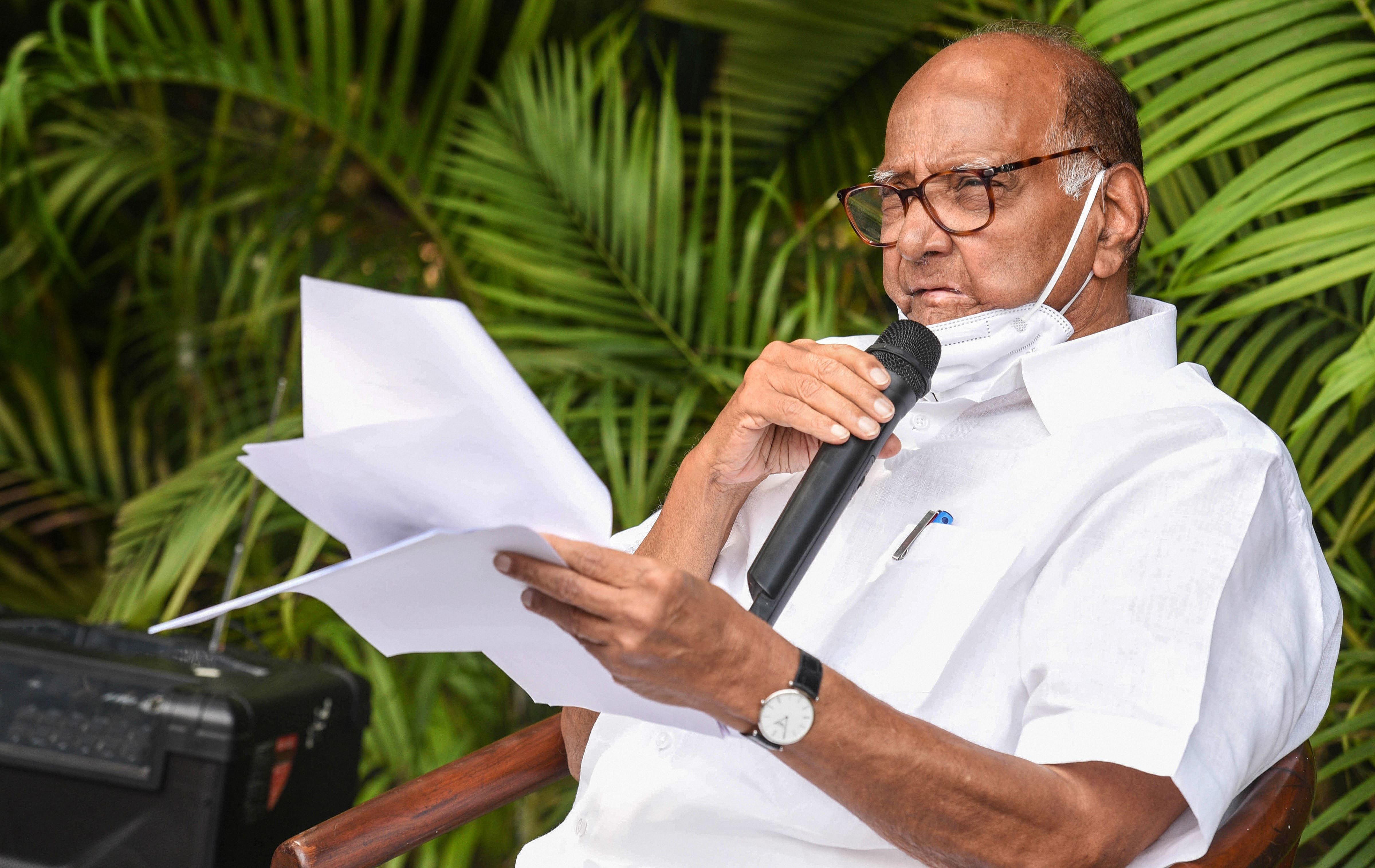 Sharad Pawar. Credit: PTI Photo