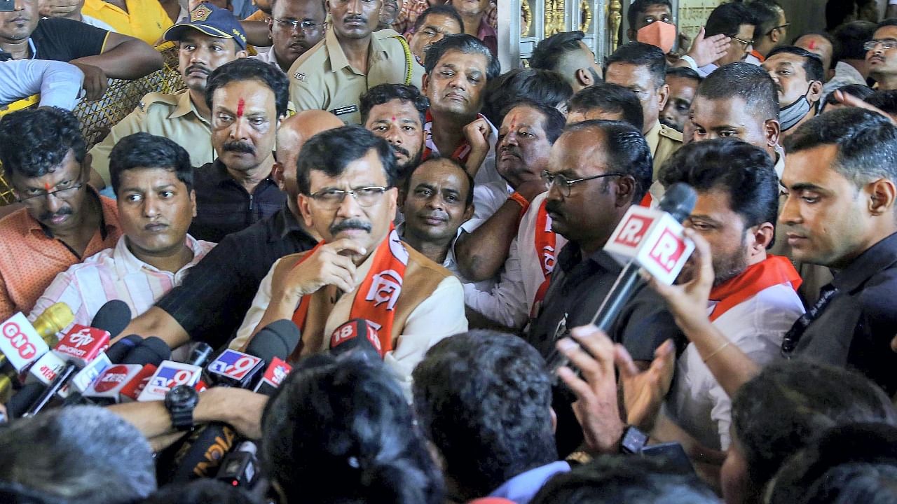 Shiv Sena leader Sanjay Raut. Credit: PTI Photo