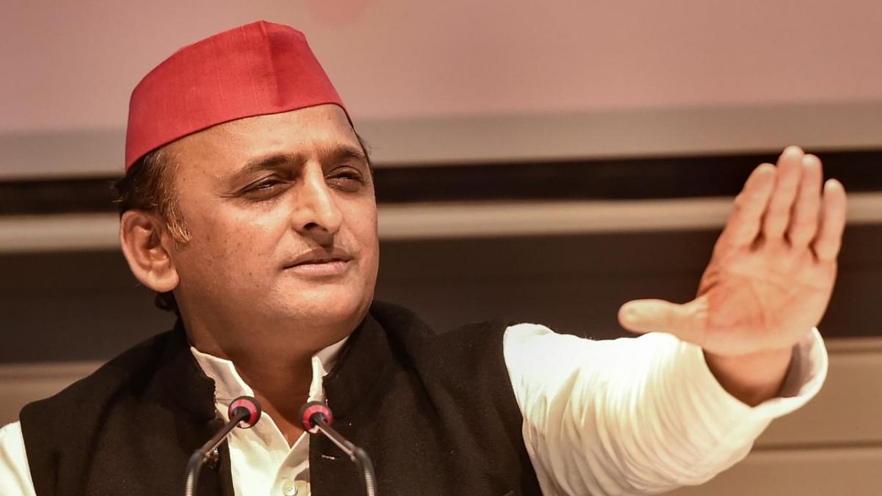 Undoubtedly, Akhilesh also remained blissfully unaware of the apparent underhand deals that were being struck between the BSP and BJP. Credit: PTI Photo