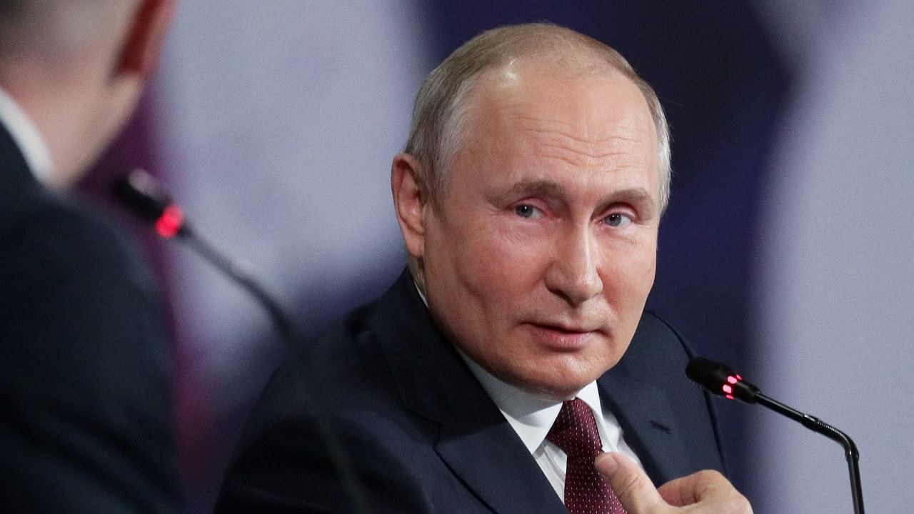 Russian President Vladimir Putin. Credit: Reuters file photo