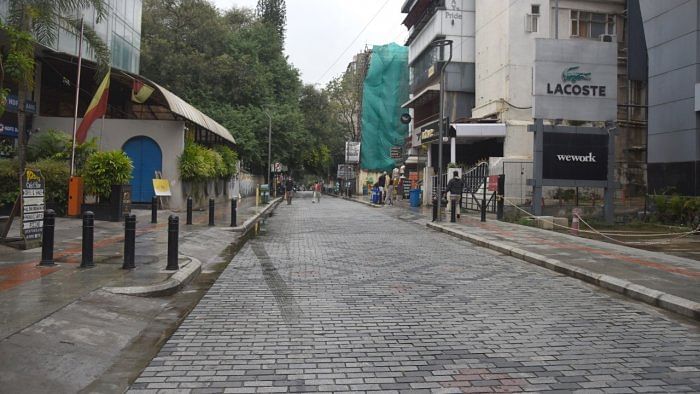 Church Street, Bengaluru. Credit: DH Photo