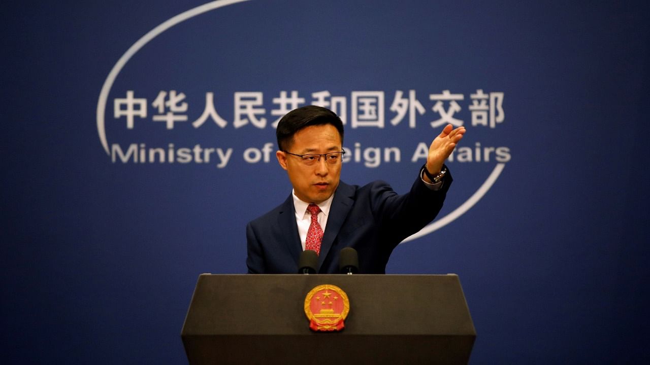 Chinese Foreign Ministry spokesman Zhao Lijian. Credit: Reuters Photo