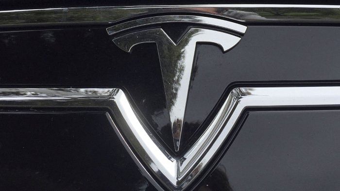 Tesla logo. Credit: Reuters Photo