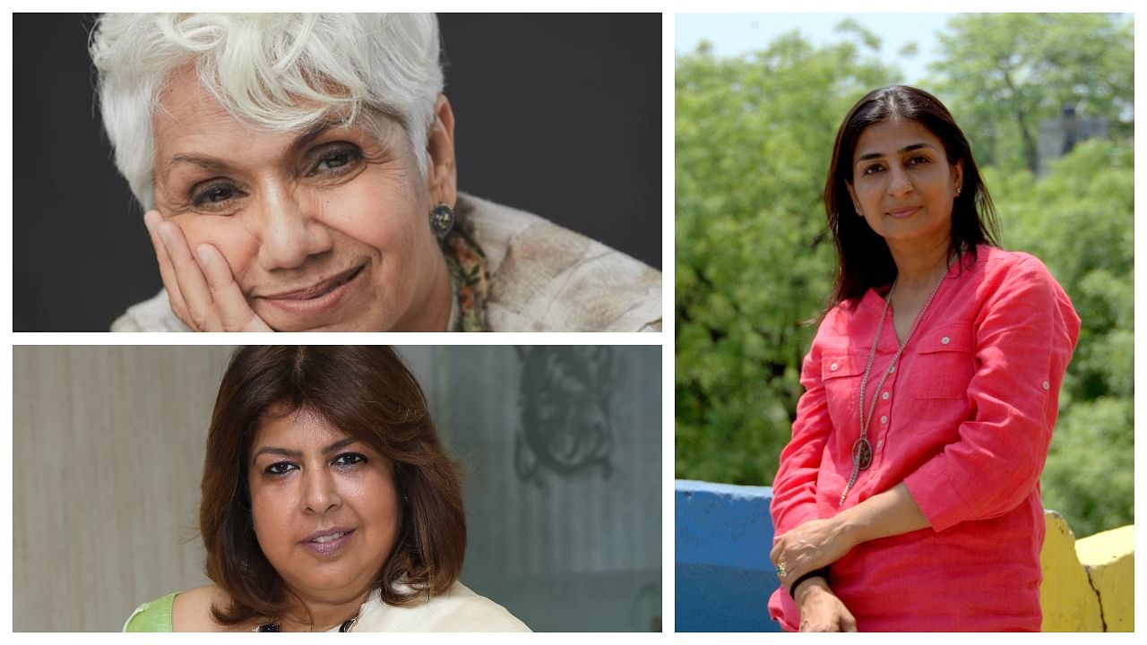 (Clockwise from top left) Sudesh Chawla, Ninjit Taneja, Dr Ekta Chadha. Credit: By special arrangement