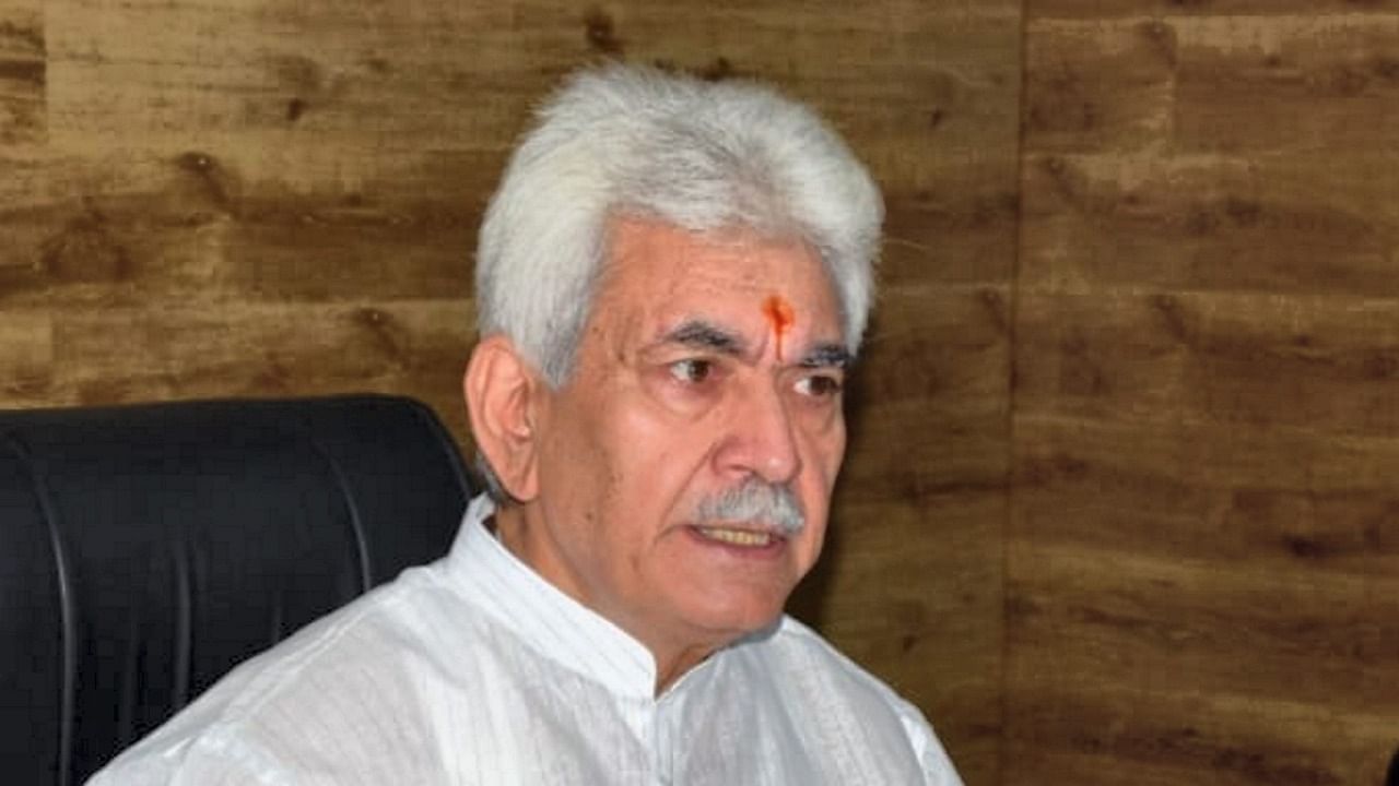 Jammu and Kashmir Lieutenant Governor Manoj Sinha. Credit: PTI file photo