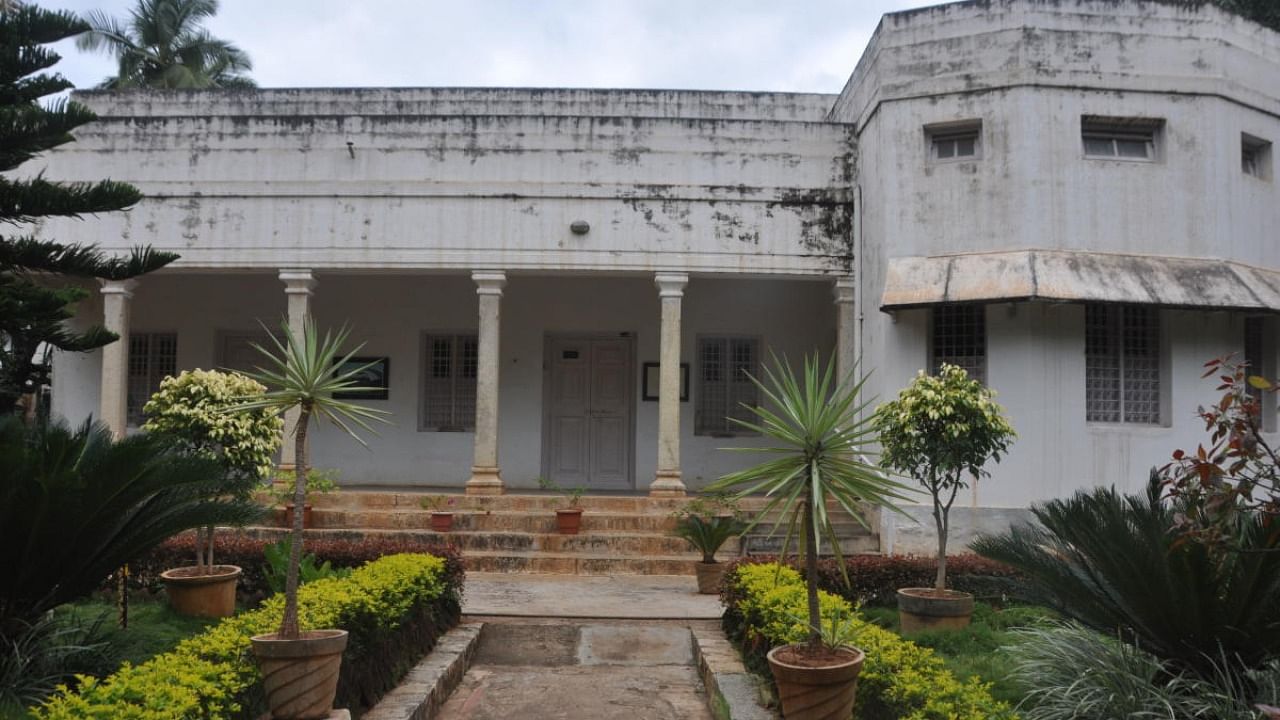 The house of ex-CM Nijalingappa. Credit: DH file photo