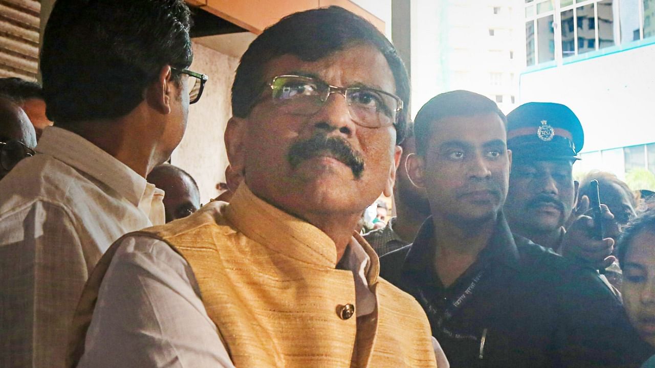 Shiv Sena leader Sanjay Raut. Credit: PTI Photo