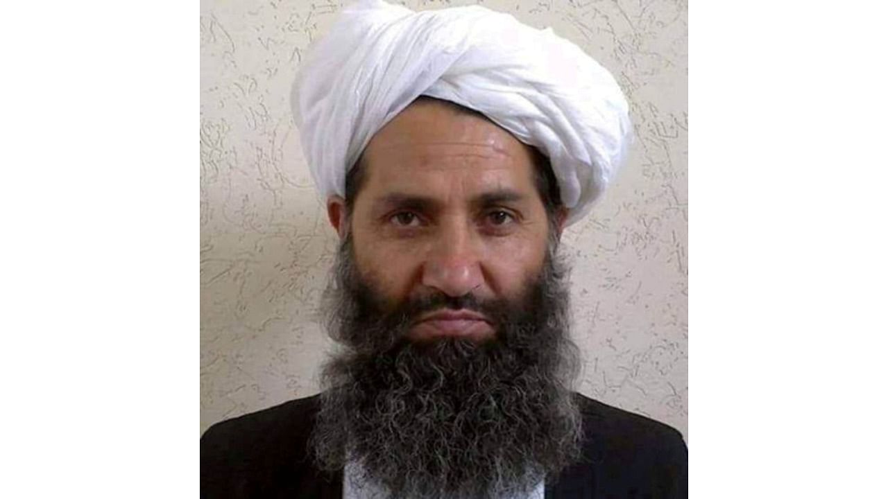 Taliban's reclusive supreme leader Hibatullah Akhundzada. Credit: Reuters File Photo