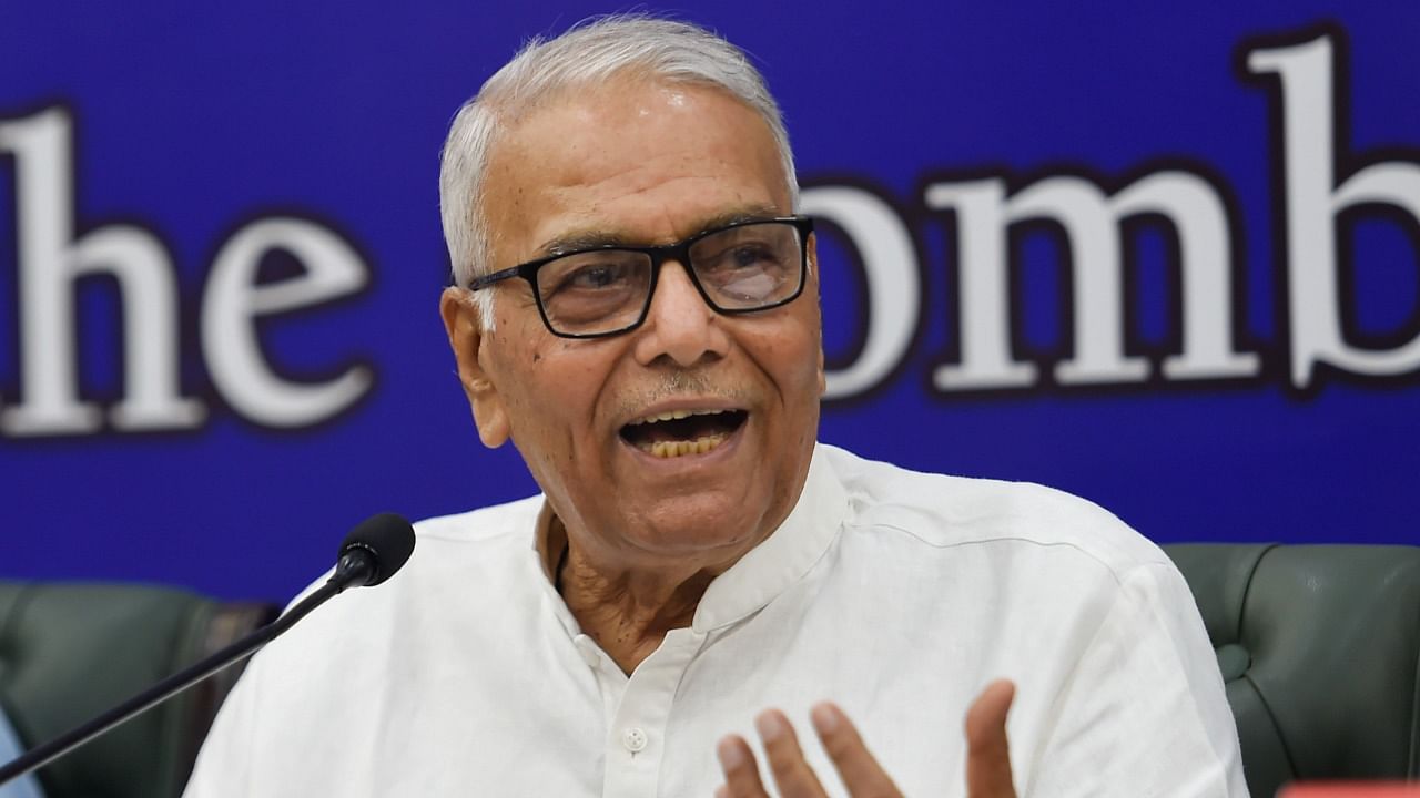 Opposition's Presidential candidate Yashwant Sinha. Credit: PTI Photo