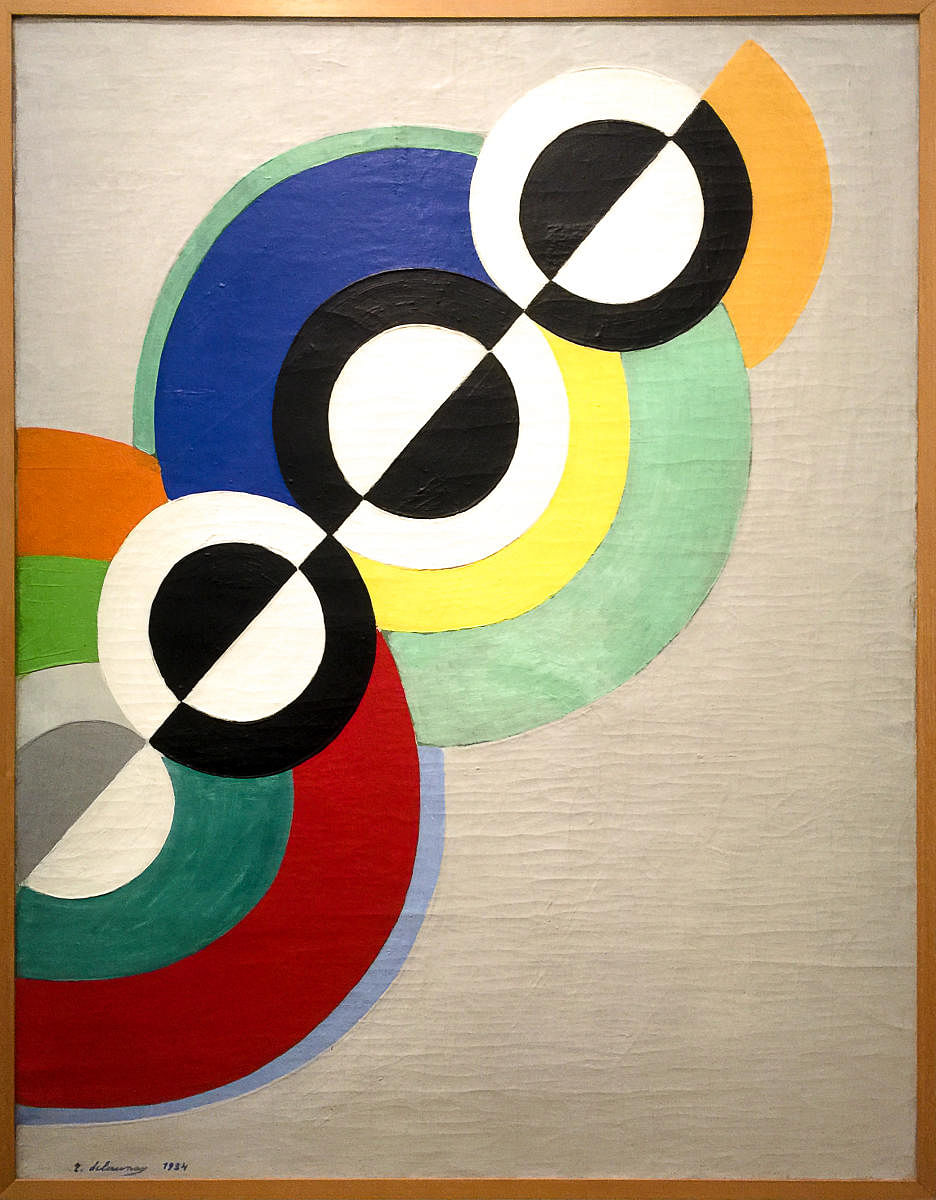 Interest in art as a viable alternative asset class is rising. Pictured here is an artwork by Robert Delaunay at the Rythmes sans fin exhibition, Centre Georges Pompidou, Paris (Pic courtesy: Wikimedia Commons)