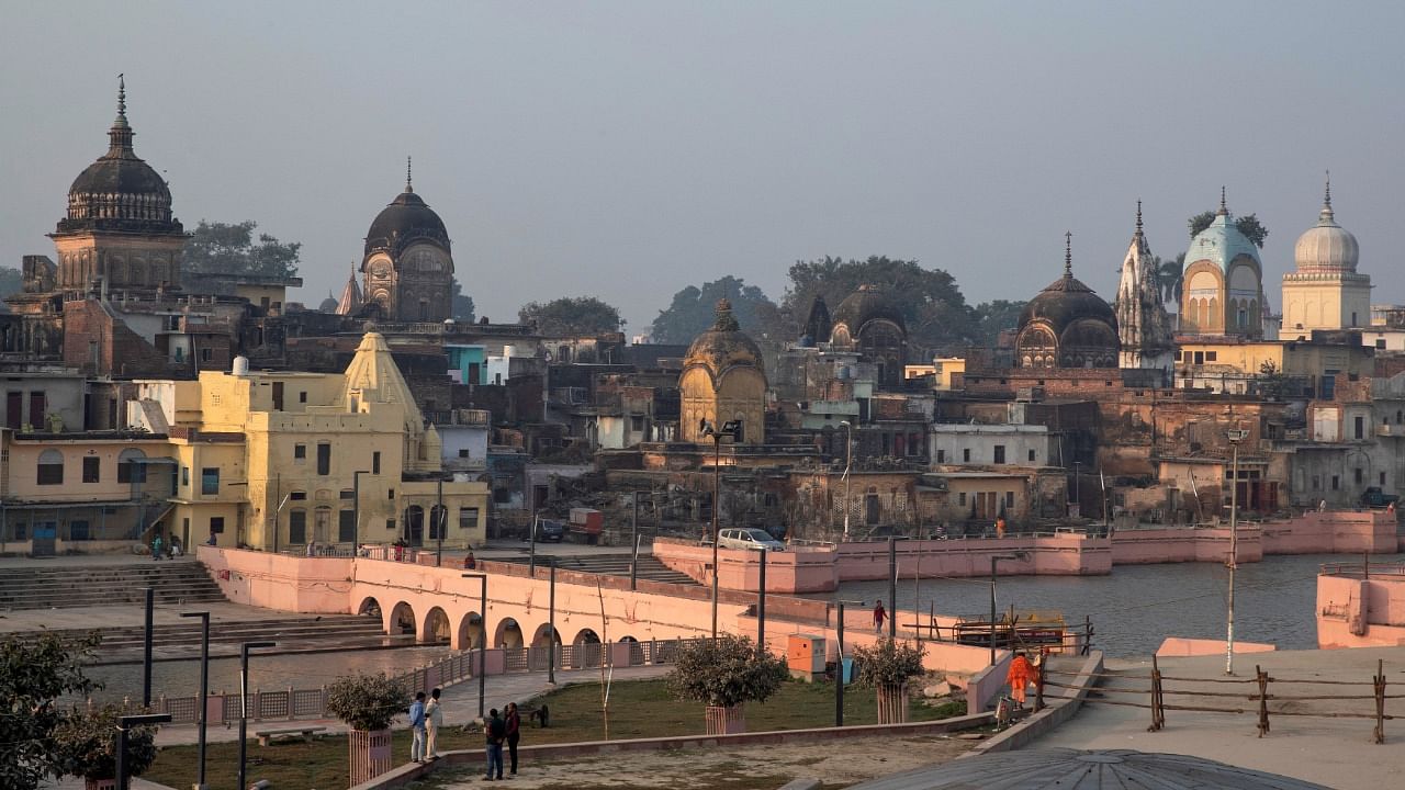 A general view of Ayodhya. Credit: Reuters Photo