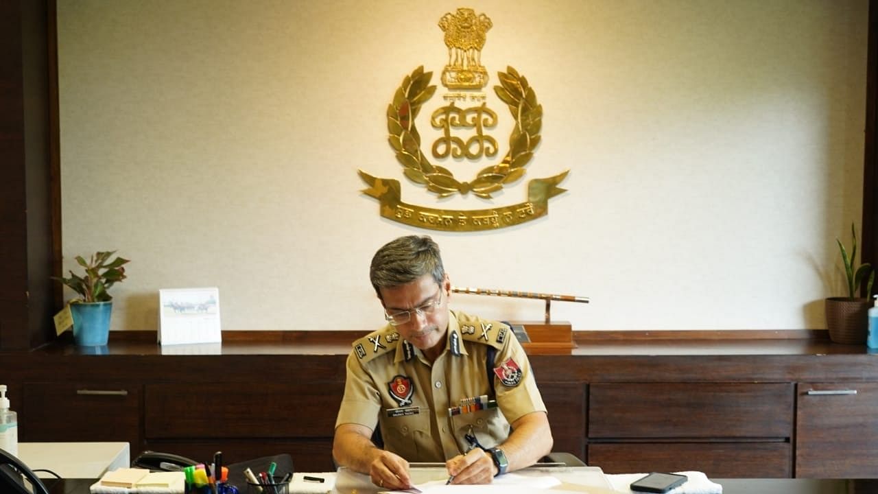 A 1992- Punjab batch IPS officer, Gaurav Yadav on Tuesday assumed the additional charge of Director General of Police. Credit: IANS Photo