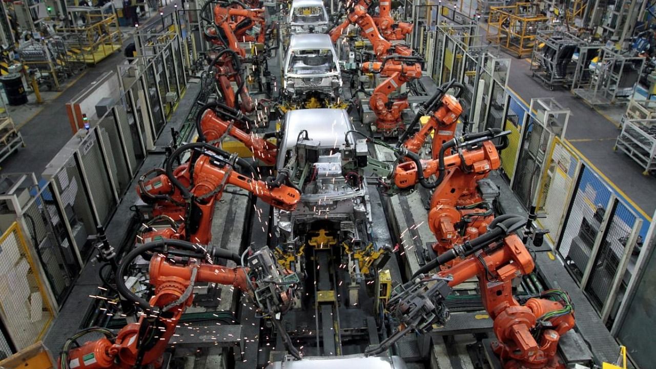 Ford cars are assembled at a plant of Ford India in Chengalpattu, on the outskirts of Chennai, India, March 5, 2012. Credit: Reuters Photo