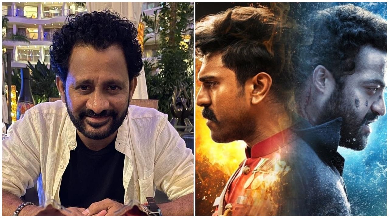 Resul Pookutty calls 'RRR' 'gay love story'. Credit: IANS Photos