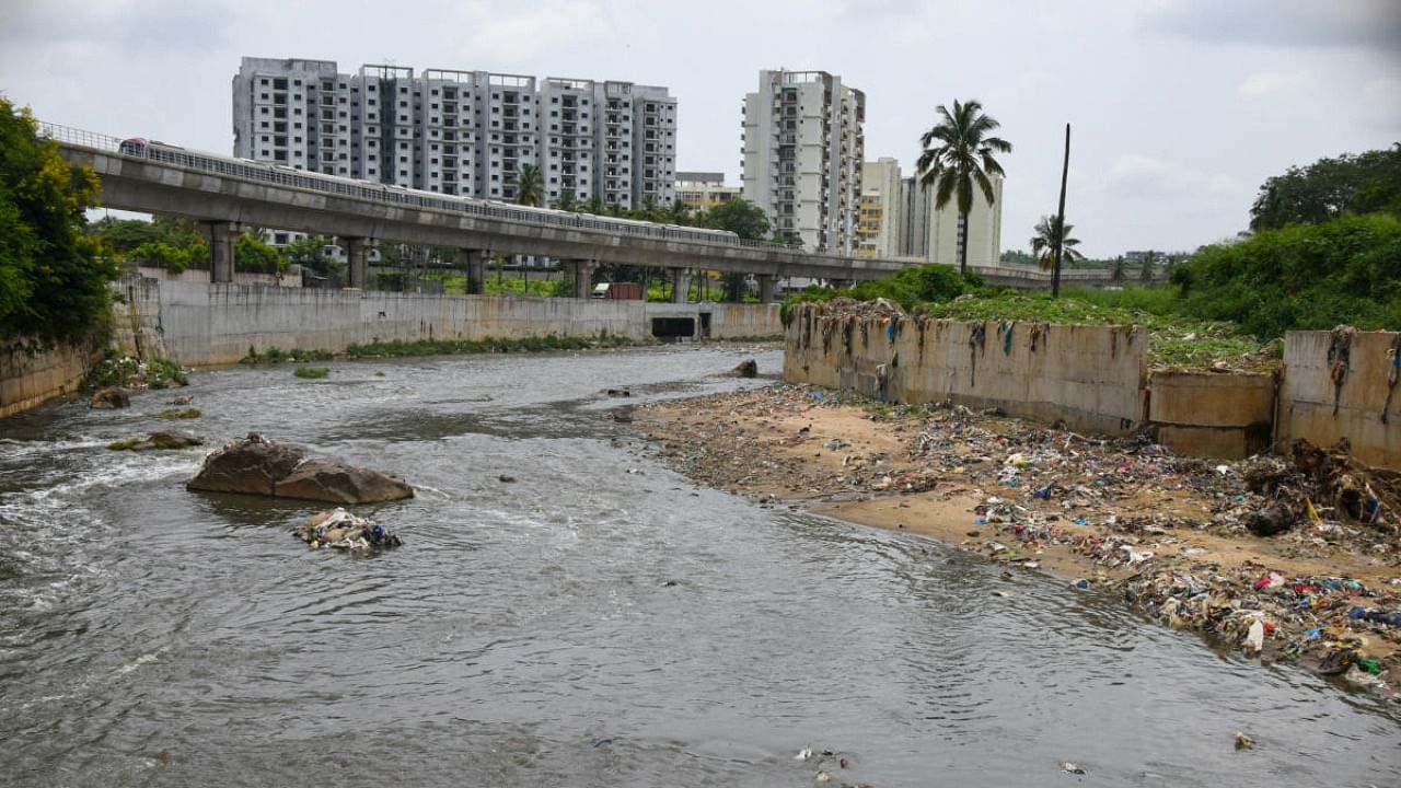 A rajakaluve near Mysore Road. Credit: DH File Photo