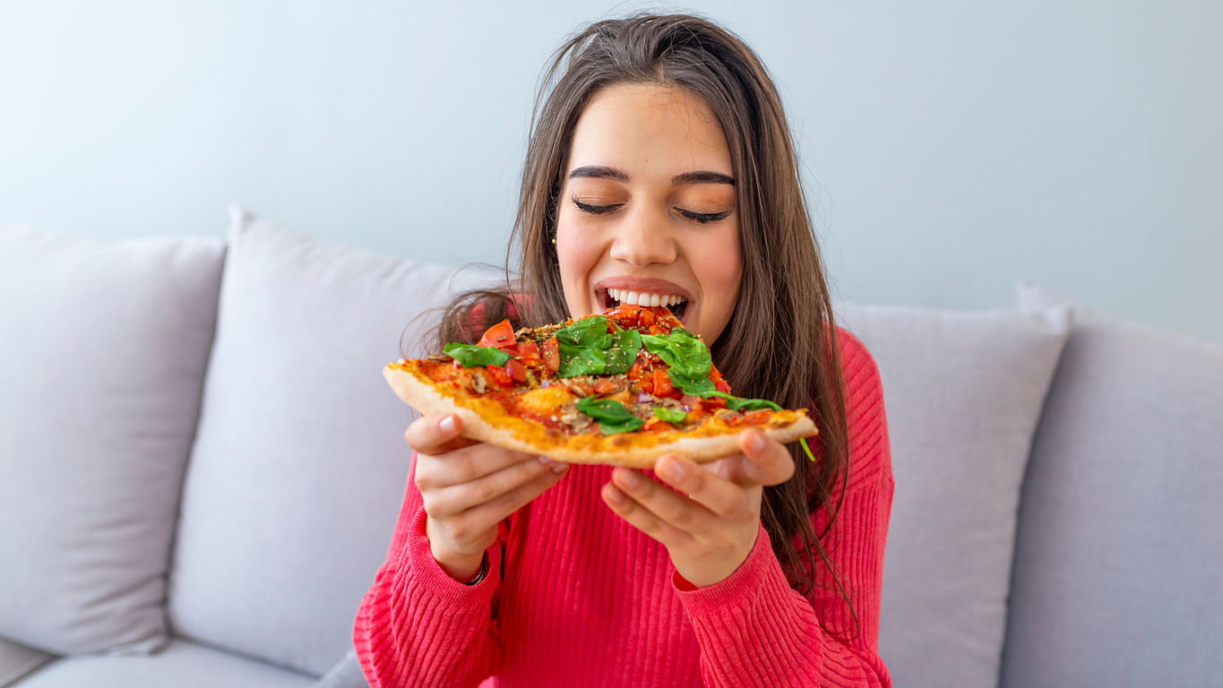 Try making a pizza at home. Credit: dragana991/iStock Photo