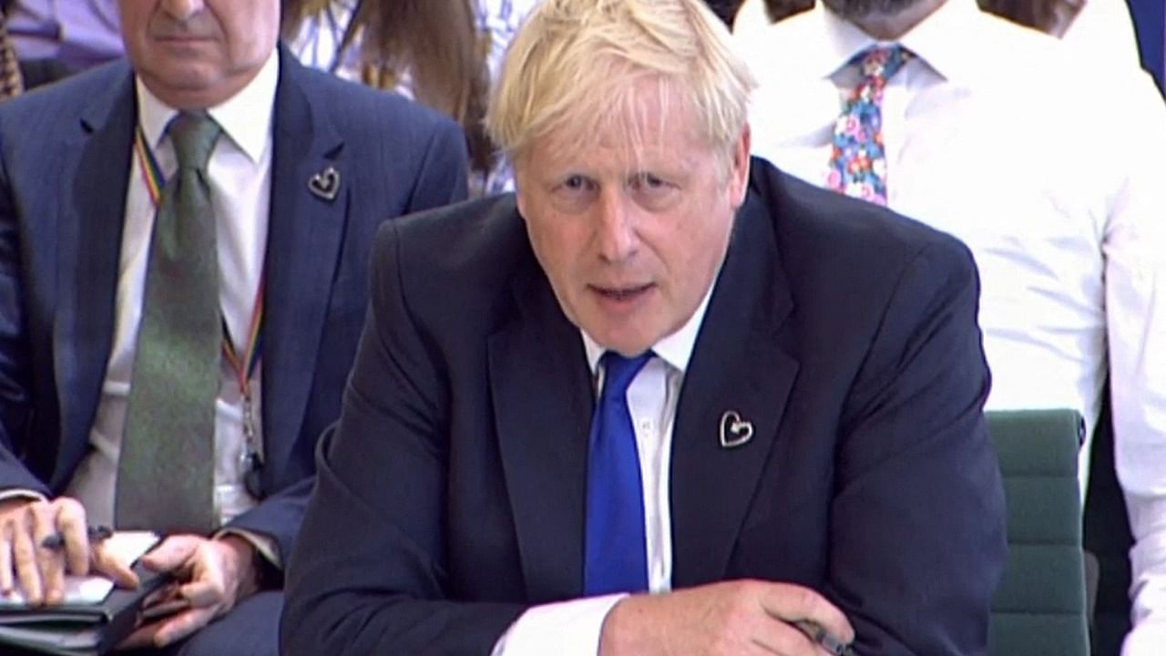 Britain's Prime Minister Boris Johnson. Credit: AFP Photo