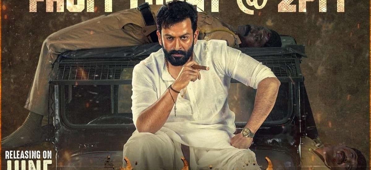 Prithviraj Sukumaran plays a rubber planter in 'Kaduva'.